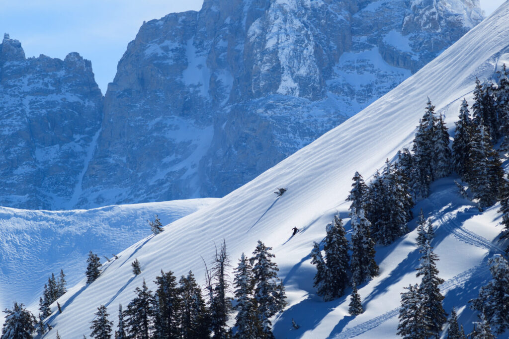 Skiing in Wyoming